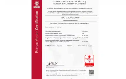 Bureau Veritas Certification ISO22000-2018