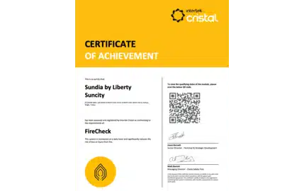 FireCheck Certificate