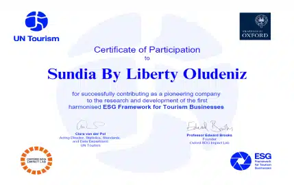 ESG Framework for Tourism Businesses