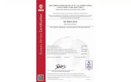 ISO 50001 UKAS ÜNVANLI